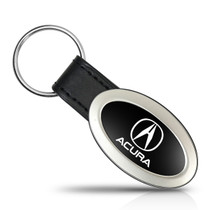 Acura Oval Style Metal Key Chain Key Fob