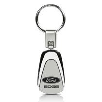 Ford Edge Chrome Metal Tear Drop Auto Key Chain