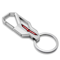 Jeep Trailhawk Silver Carabiner-style Snap Hook Metal Key Chain