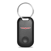 Jeep Trailhawk Black Cell Phone Bluetooth Smart Tracker Locator Key Chain for Car Key, Pets, Wallet, Purses, Handbags