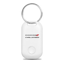 Dodge Challenger White Bluetooth Wireless Key Finder Tracking Device Key Chain
