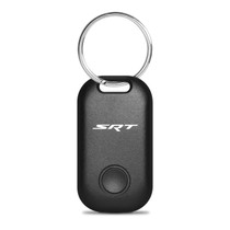 SRT Black Cell Phone Bluetooth Smart Tracker Locator Key Chain for Car Key, Pets, Wallet, Purses, Handbags Dodge Jeep