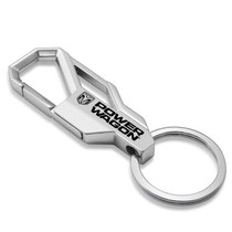 RAM Power Wagon Silver Carabiner-style Snap Hook Metal Key Chain