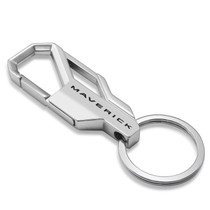 Ford Maverick Silver Snap Hook Metal Key Chain