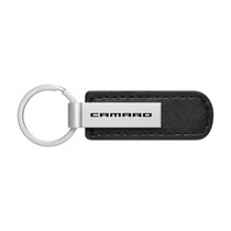 Chevrolet Camaro Black PU Leather Strap Key Chain