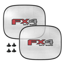 Ford F-150 FX4 Off Road Car Side Window Mesh Sun Shades for Baby Children UV Protection, 2 Pack