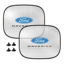 Ford Maverick Car Side Window Mesh Sun Shades for Baby Children UV Protection, 2 Pack
