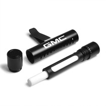 GMC Logo Car Vent Air Freshener Black Clip with adjustable window and 10 Refill Sticks