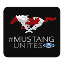 Ford Mustang Unites Canada Flag Graphic PC Mouse Pad for Gaming and Office