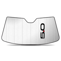 Ford Mustang 5.0 2015 to 2022 Custom Fit Silver Reflective Folding Auto Windshield Sun Shade