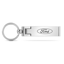 Ford Logo Purse Handbag Hook Table Hanger Cellphone Stand Multifunctional Fold-Stylish Chrome Key Chain