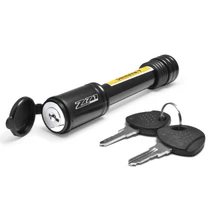 Chevrolet Z71 Black Trailer Hitch Cover Lock Hitch Receiver Lock for Class III IV and 2" Receiver
