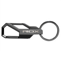 Acura RDX Gunmetal Black Carabiner Style Snap Hook Metal Key Chain
