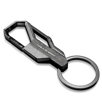 Dodge Challenger R/T Topographic Black Carabiner Style Snap Hook Metal Key Chain