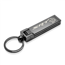 Dodge SRT Hellcat Multifunction Cell Phone Stand Purse Bag Hook Table Hanger Foldable Gunmetal Gray Key Chain