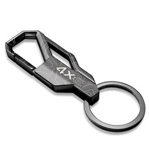 Jeep 4xe Topographic Black Carabiner Style Snap Hook Metal Key Chain
