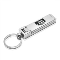 Jeep Grill Multifunction Cell Phone Stand Purse Bag Hook Table Hanger Foldable Chrome Key Chain