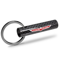 Jeep Trailhawk Black Real Carbon Fiber Custom Designed Tube Style Key Chain