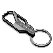 392 HEMI Topographic Black Carabiner Style Snap Hook Metal Key Chain