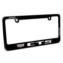 Cadillac CT5 UV LED Printed on Black Metal License Plate Frame