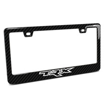 RAM 1500 TRX Printed Real Carbon Fiber Finish ABS Plastic License Plate Frame