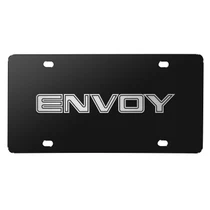 GMC Envoy 3D Nameplate Black Stainless Steel License Plate