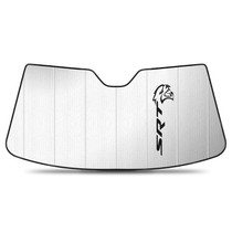 Dodge Challenger Hellcat with Sensor 2015 to 2023 Custom Fit Silver Reflective Folding Auto Windshield Sun Shade
