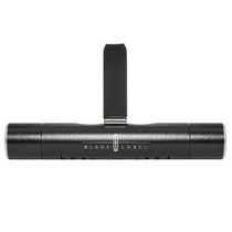 Lincoln Black Label Black Aluminum Car Vent Air Freshener Clip with adjustable window and 10 Refill Sticks