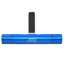 Ford Focus RS Blue Aluminum Car Vent Air Freshener Clip with adjustable window and 10 Refill Sticks