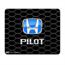 Honda Pilot Blue Logo Honeycomb Grille Computer Mouse Pad