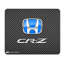 Honda CR-Z Blue Logo Carbon Fiber Look Computer Mouse Pad