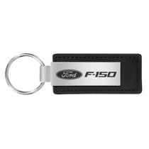 Ford F-150 Large Black Leather Key Chain