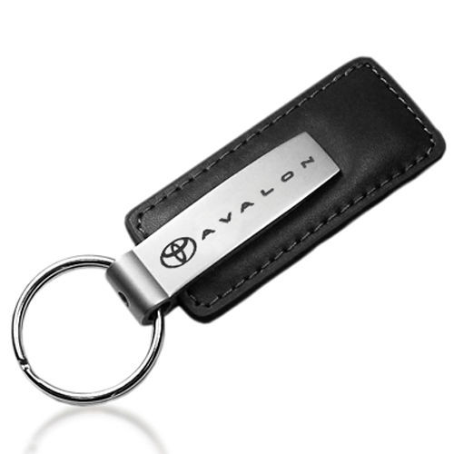 Toyota Avalon Black Leather Key Chain