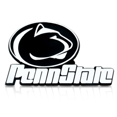 NCAA Penn State University Chrome ABS 3D Auto Emblem