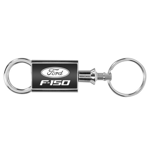 Ford F-150 Chrome Accented Black Valet Key Chain Keychain Ford F-150 Chrome Accented Black Valet Key Chain Keychain