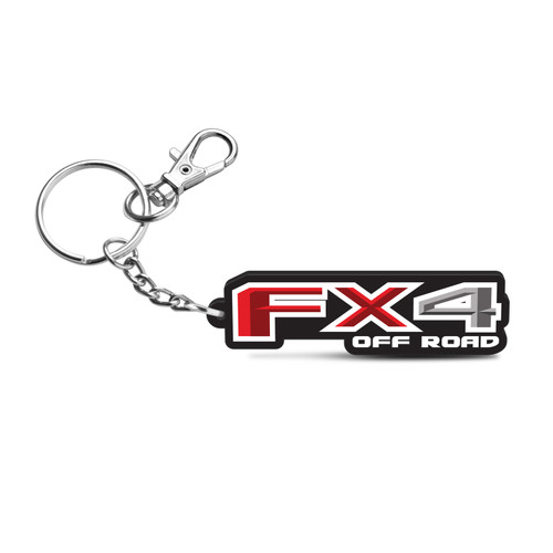 Ford F-150 FX4 Off Road Laser Engraved UV Full-Color Acrylic Charm Key Chain