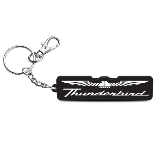 Ford Thunderbird Laser Engraved UV Full-Color Acrylic Charm Key Chain