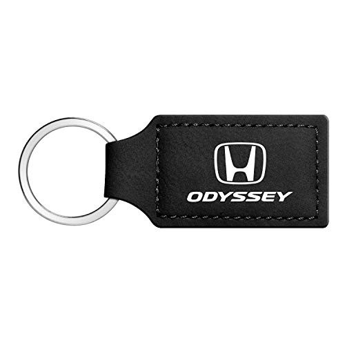 Honda Odyssey Rectangular Black Leatherette Key Chain
