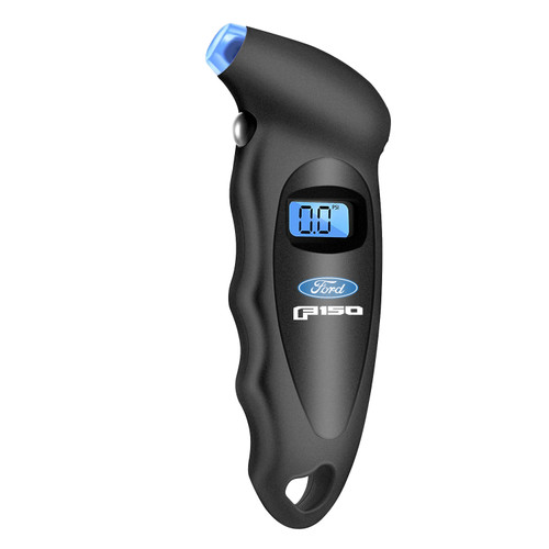 Ford F-150 New Black Digital Tire Pressure Gauge with LED-Backlit LCD Display