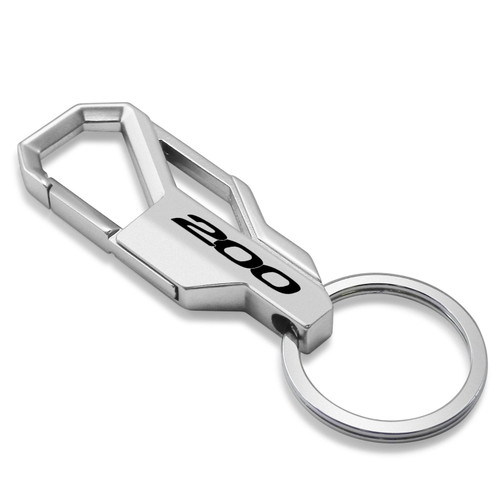 Chrysler 200 Silver Carabiner-style Snap Hook Metal Key Chain