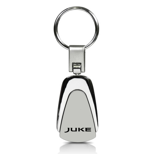 Nissan Juke Chrome Metal Tear Drop Auto Key Chain