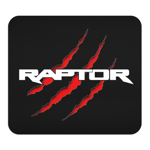 Ford F-150 Raptor Claw Marks Black Graphic PC Mouse Pad for Gaming and Office