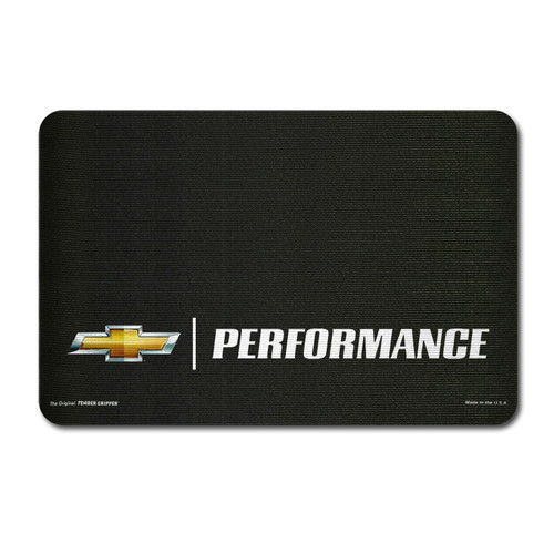 Chevrolet Performance Logo 22" x 34" Black Fender Gripper Cover