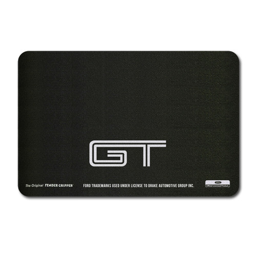 Ford Mustang GT Logo 22" x 34" Black Fender Gripper