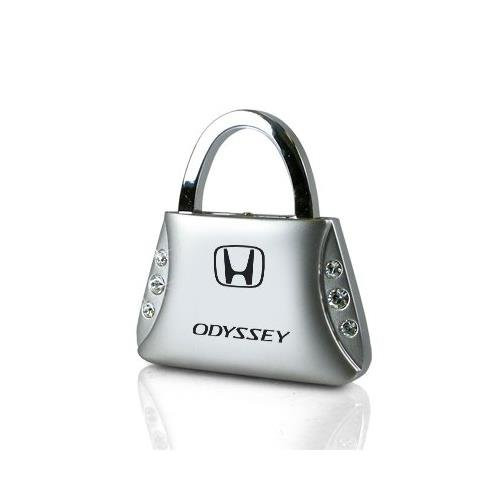 Honda Odyssey Jeweled Purse Style Auto Key Chain Key-Ring Keychain With Clear Rhinestones