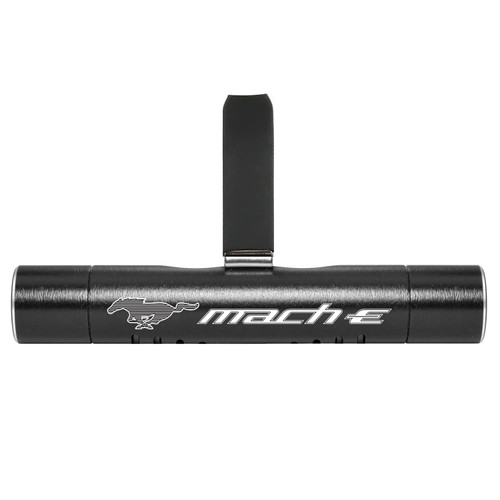 Ford Mustang Mach-E Car AC Vent Air Freshener Black Clip with adjustable window and 10 Refill Sticks