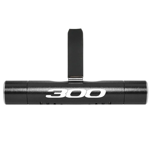 Chrysler 300 Car AC Vent Air Freshener Black Clip with adjustable window and 10 Refill Sticks