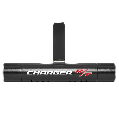 Dodge Charger R/T Car AC Vent Air Freshener Black Clip with adjustable window and 10 Refill Sticks