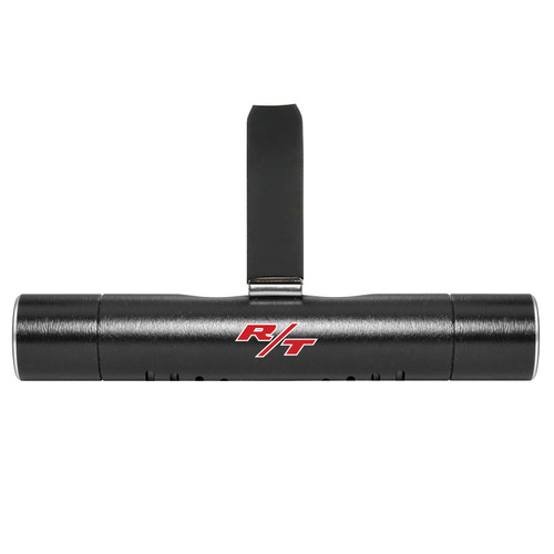 Dodge R/T Logo Car AC Vent Air Freshener Black Clip with adjustable window and 10 Refill Sticks