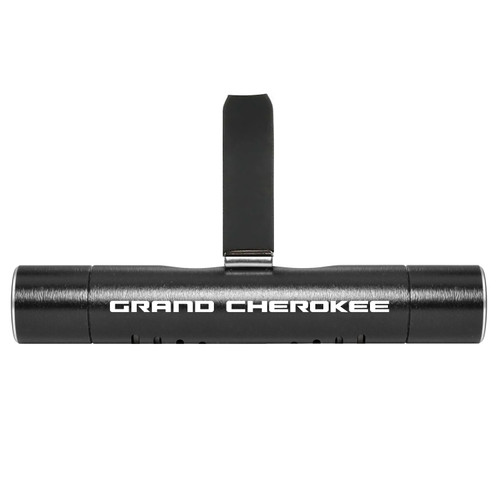 Jeep Grand Cherokee Car AC Vent Air Freshener Black Clip with adjustable window and 10 Refill Sticks